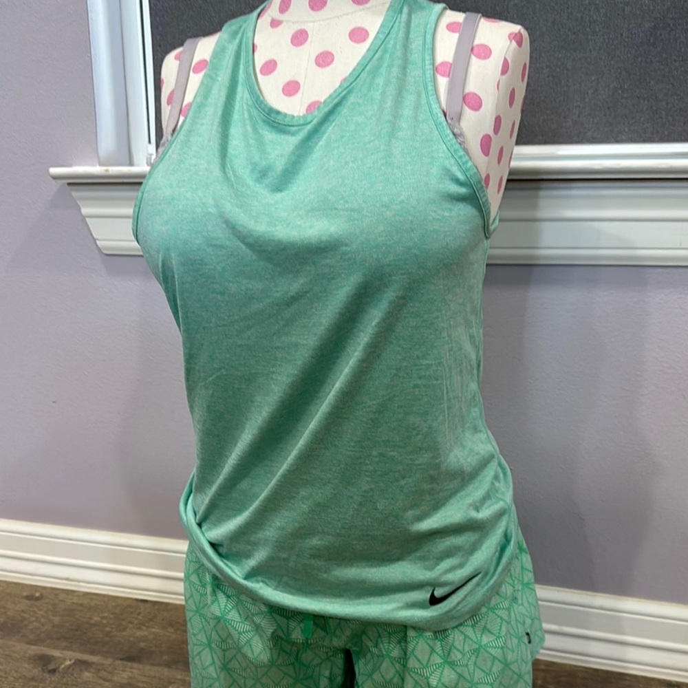 Nike Mint Green Athletic Tank